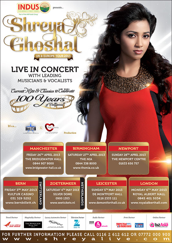 Shreya live in concert 2013